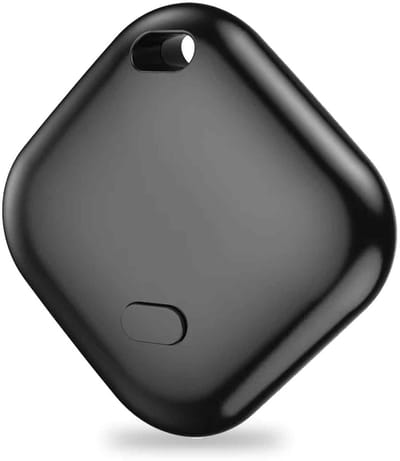 longziming Mini GPS Tracker – Bluetooth anti-lost device – Alleen iOS – Locator – Compact en lichtgewicht – Voor Fiets, Auto, Scooter, Hond & Koffer – Zwart
