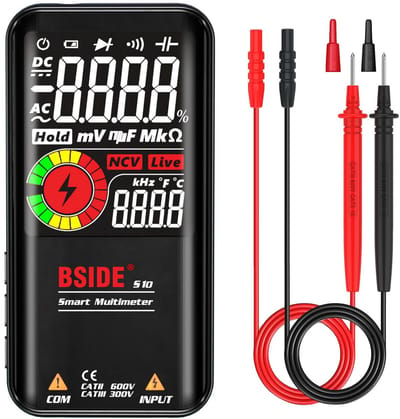 Digitale Multimeter met Groot Kleurenscherm - Automatische Meting van Spanning, Weerstand, Frequentie en Meer
