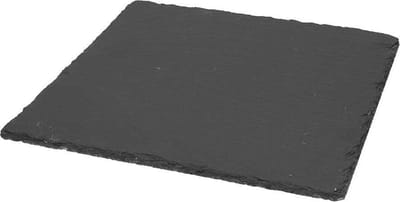 Tognana Ardesia Leisteen vierkant 30.0x30.0cm Zwart Set a 2 stuks