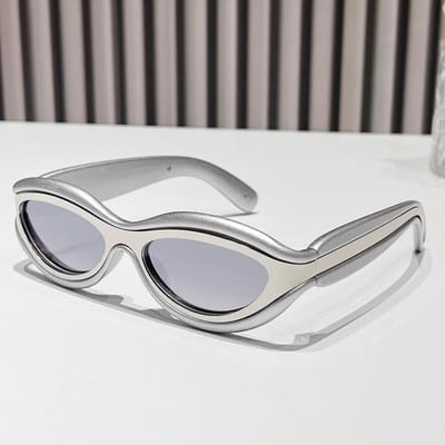 Comfortabel Duurzaam Hoge Kwaliteit Retro High End Designer Stijl Edgy Punk Trendy Vrouwelijk Voor Zowel Man Zonnebrillen