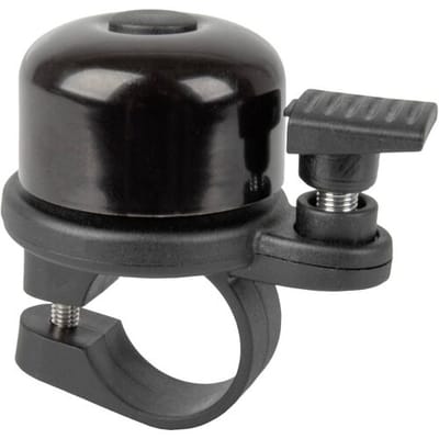 AirBell ® voor Apple Airtag (AirTag houder, airtag beugel, Airtag Stash, fiets, anti-diefstal apparaat, tracking, 85 dB, 2,2 cm diameter) zwart