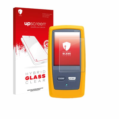 upscreen - Screenprotector voor Fluke DSX8000 - Folie Beschermfolie Beschermglas transparant