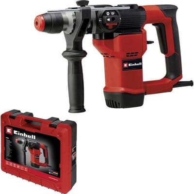 Einhell Elektrische Boorhamer TC-RH 28 3F - 1600 W - Aantal slagen 4.600 /min - 3,5 J - SDS-Plus - 3-functies: boren/hamerboren/Beitelen met beitelslot - Incl. Transport-/Opbergkoffer