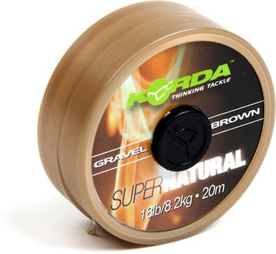 Korda Super Natural Gravel Brown - Onderlijnmateriaal - 8 kg