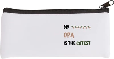 Akyol - my opa is the cutest Etui - Opa - schattige opa - verjaardagscadeau - verjaardag - cadeau - cadeautje voor opa - opa artikelen - kado - geschenk - gift - 20 bij 9 cm