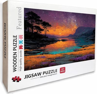 Houten Puzzel - Sterrenhemel Legpuzzel - Ontspannend Spel - 3000 Stukjes - 122x81cm - Natuurlijk