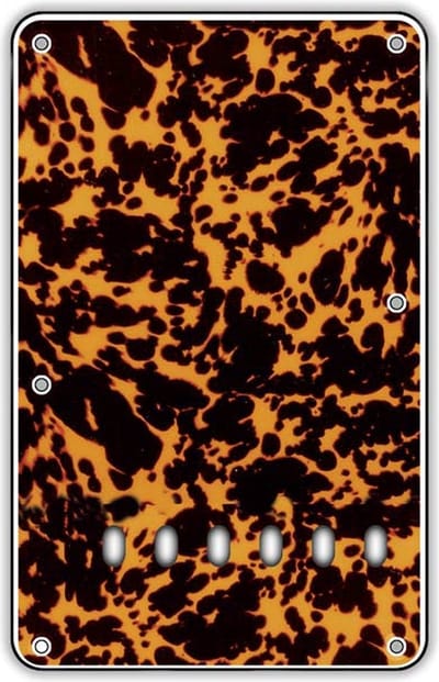 Boston BP-313-WCY back plate, string spacing 11,2mm, 3 ply, standard Stallion, 86x138mm, wildcat yellow