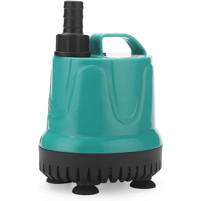 Dompelpomp Fonteinpomp Aquarium Waterpomp Tankfontein 360 graden Wateropname Laag water 8W groen