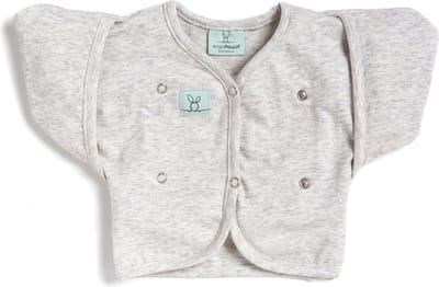 Ergopouch Butterfly Cardi Grey Marle - 2-6 maanden