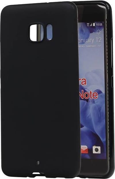BestCases.nl HTC U Ultra TPU back case hoesje Zwart