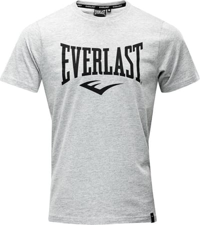 Everlast Russel - T-Shirt - Katoen - Gemeleerd grijs