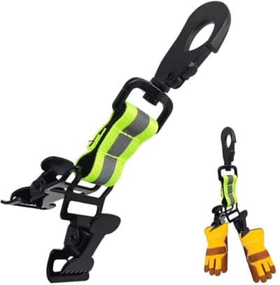 Handschoen Clip met Metalen Carabiner - Ideaal voor Handschoenen, Handdoeken en Veiligheidshelmen