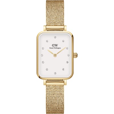 Daniel Wellington DW Watch Quadro Lumine Pressed Evergold 20x26mm Gold