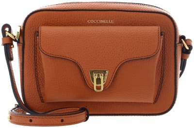 COCCINELLE Leren schoudertas Beat Soft Crossbody Bag Crab Lichtbruin