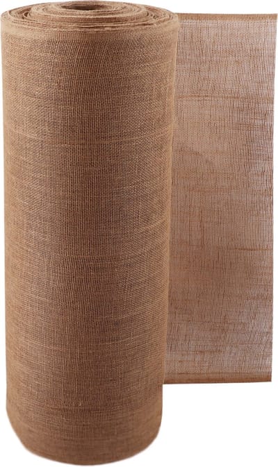 55m x 1m Jute stof 215g/m² Jute mat Tuinjute Jute stof Jute lint