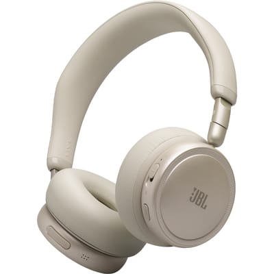 JBL Live 680NC - Draadloze Noise Cancelling Koptelefoon - Bluetooth On-Ear - 80 uur batterij - Multipoint - JBL Signature Sound - Champagne/Beige