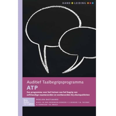 Auditief Taalbegripsprogramma (Atp) Complete Set - R. BASTIAANSE