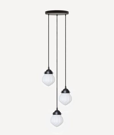 3 lichts hanglamp Wassail - Art Deco Trade