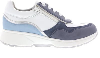 Dames Veterschoenen Xsensible Lima Denim Combi Hx Jeansblauw - Maat 37