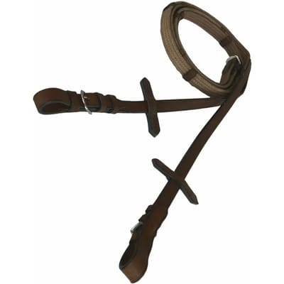 Teugels voor paard leder + canvas Tattini (1532904)