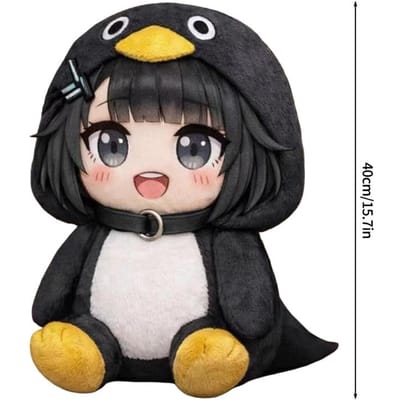 Gugaga Pinguïn Goo Goo Gaga Pinguïn Sleutelhanger Kawaii Pinguïn Cadeaus Hanger Sleutelhanger Anime Sleutelhanger Sleutelhoes Cadeaus Anime Cadeaus black