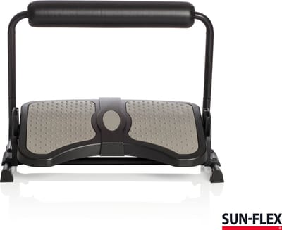 SUN-FLEX®Footrest ergonomische voetensteun - uniek gepatenteerd ontwerp - met zachte beensteun - Zweedse kwaliteit