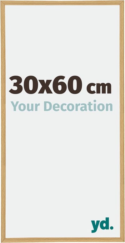 Your Decoration - Fotolijst 30x60 cm - Kunststof - Beuken Licht - Annecy