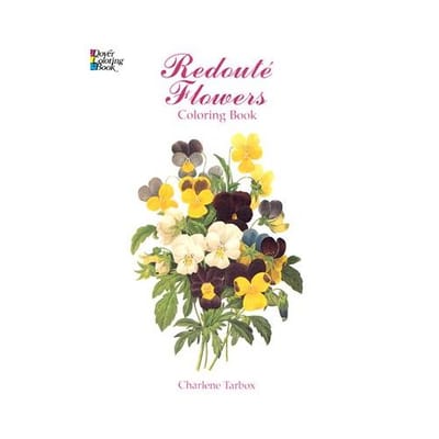 Redoute Roses Colouring Book - Charlene Tarbox