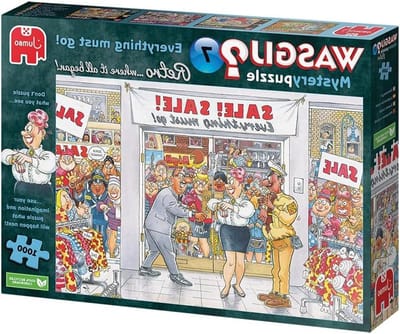Wasgij Puzzel - Legpuzzel Puzzelspel - Ontspanning Thuis - Mysterie Concept - 1000 Stukjes - Niet gespecificeerd