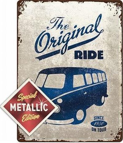 Nostalgic Art NA63307  The original ride metalen wandbord 30-40 cm