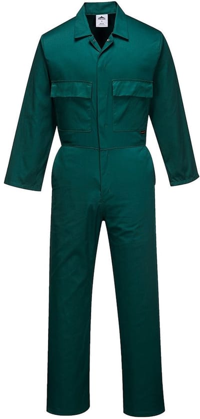 Portwest Euro Work Polykatoen Overall S999 - Flessengroen - S