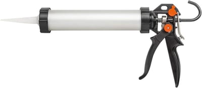 Kitpistool - Kitspuit Lijmpistool - Snel Dicht Werk - Dubbele Overbrenging - 700 ml - Zilver