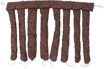 Haar Kruller - Krul Lint - Slapen Krullen - Zonder Hitte - 41 cm Lengte - Bruin