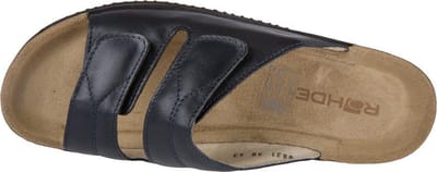 Rohde Dames Slipper Klittenbandsluiting - Blauw - 43