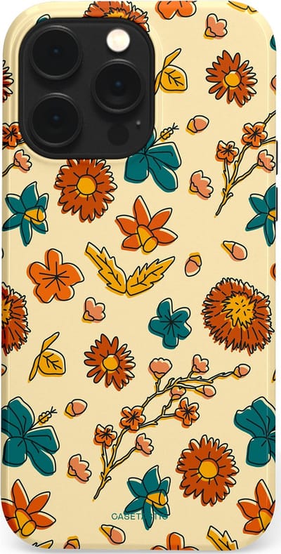Casetastic Hoesje Geschikt voor Apple iPhone 14 Pro Max Magsafe - Stijlvolle Beschermende Duo-layer Case - Boranisch veld