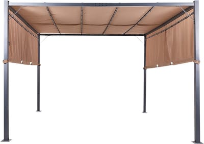 PARGA - Tuinpaviljoen - Bruin - Polyester