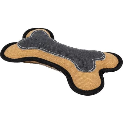 Duvoplus - Speelgoed Voor Dieren - Hond - Canvas Plat Been 15x25x5cm Meerkleurig - 1st