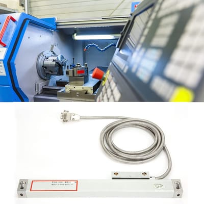 Dailygoods- Lineaire Schaal Aluminium - Digitale Display JCS900-2AE/3AE - Corrosiebestendig - Duurzaam - Meetbereik 0-250 mm - Hoge structurele sterkte - Meetlat
