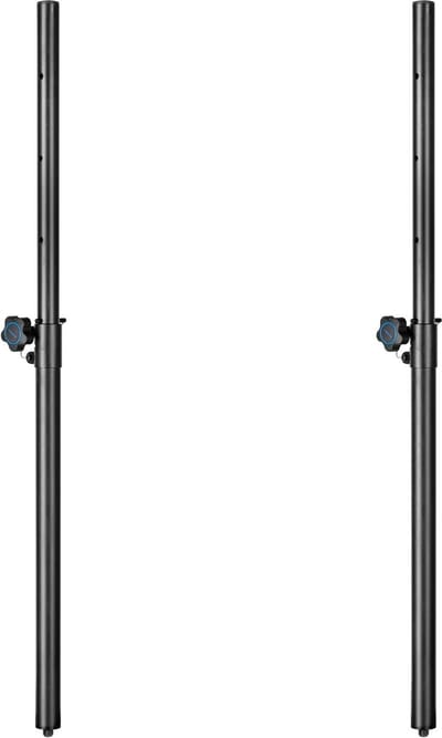 Vonyx LST04 tussenpalen - Verstelbaar van 90 tot 145 cm - M20 schroefdraad - Tot 50 kg belastbaar