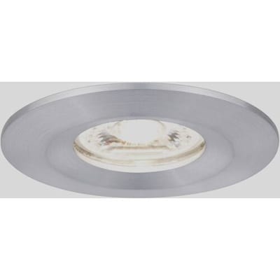 LED-inbouwlamp Nova Mini Coin Enkele lamp star IP44 rond 65 mm Coin 4W 310lm 230V 2700K Alu gedraaid