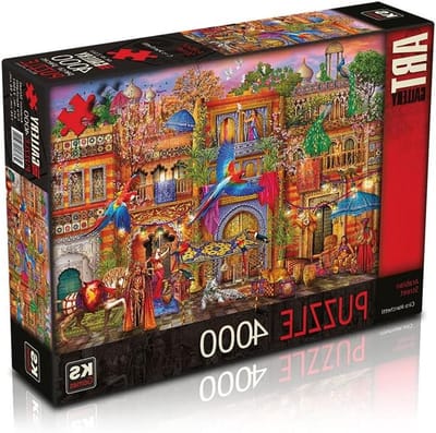 Legpuzzel - Stadsgezicht - Ontspanning thuis - 4000 stukjes - Groot formaat - Kleurrijk