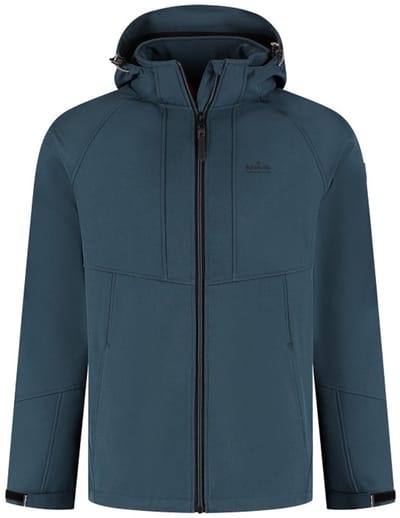 Kjelvik Jas - Rik - blue - softshell zomer - maat S