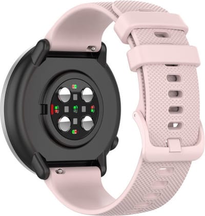 Strap-it Siliconen bandje 20mm - horlogebandje geschikt voor Samsung Galaxy Watch Active (2) / Galaxy Watch 3 41mm / Watch 42mm / Watch 4 (Classic) / Watch 5 (Pro) / Watch 6 (Classic) / Watch 7 (40 & 44mm) / Watch FE / Gear Sport - roze