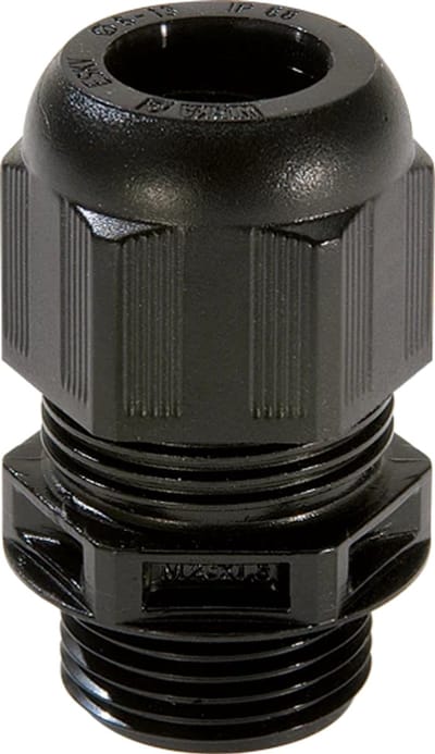 Wiska wartel Metrisch M40 16-28mm IP68 kunststof zwart - per 10 stuks (10066125)