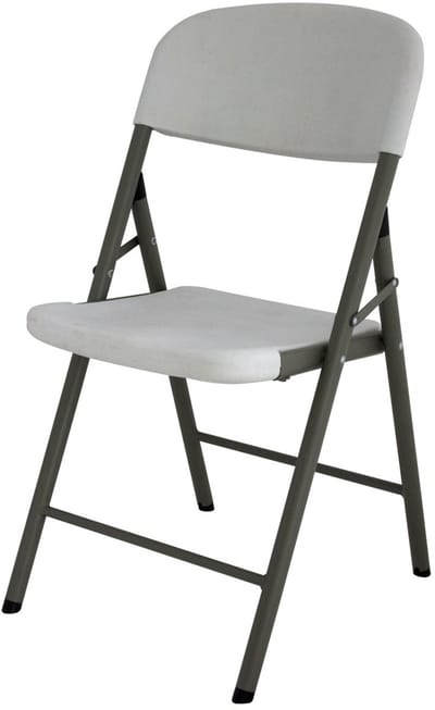 Eurotrail Pavillon chair - Campingstoel - Wit / Grijs