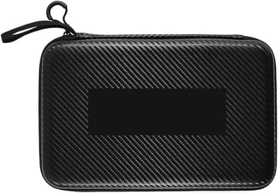 Tafeltennis Bat Tas - Racket Cover - Sportuitrusting Opbergen - Waterbestendig Materiaal - 290x195x50mm - Zwart
