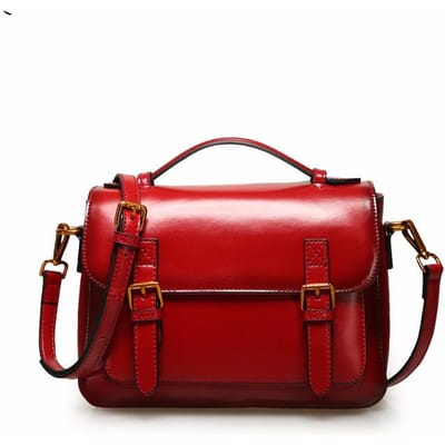 Veelzijdige Tassen voor Vrouwen Nieuwe Trendy Crossbody Tassen voor Vrouwen Totes voor Modieuze Koeienhuid Tassen voor Mannen red