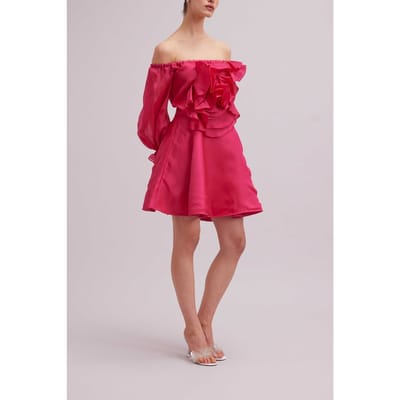 Anne Fontaine Floralie Fushia Size: 36 | Mini Dresses Outlet | Dames | Roze