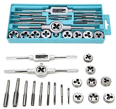 Dailygoods- Schroefkranen Set - 9 Kranen/Matrijzen - Verstelbare