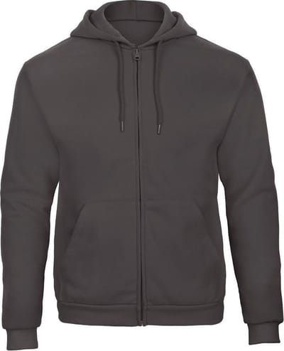 Senvi Hoodie Full Zip Maat XS (Kleur Antraciet)